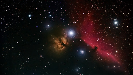 Horsehead Nebula deep space