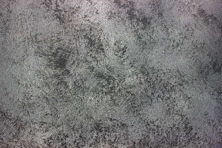 Silver grunge wall backgroundの写真素材