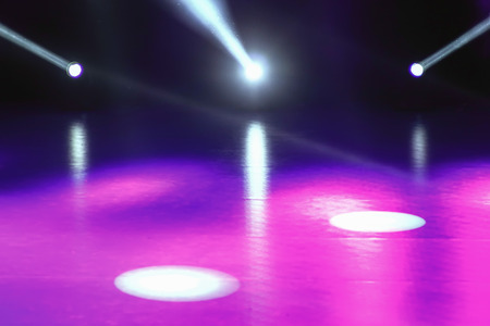 Concert light show, Stage lights, Colorful Stage Lights, light show at the Concert.の写真素材