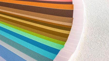 Sample Colors Catalog. Color Palette Guideの写真素材