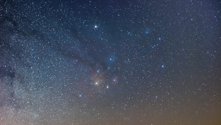 Antares Region of the Milky Way, wide angle view
