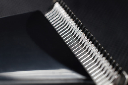 Close up of a hair clipper / beard trimmerの写真素材