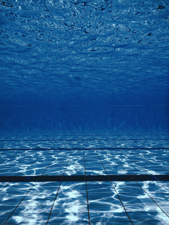 Underwater swimming pool.の写真素材