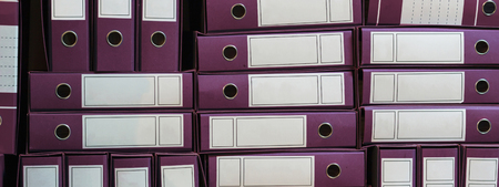 Binders Archive, Ring Binders, Bureaucracy.の写真素材