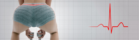 Health Fit Treatment Wellness Concept, Heart rhythm.の写真素材