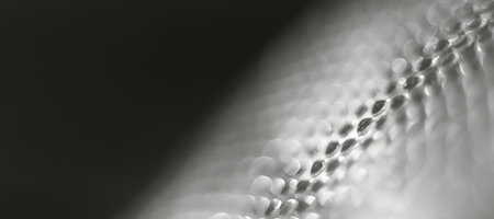 Blurred diamond, glitter lights background, Diamond bokeh banner.の写真素材