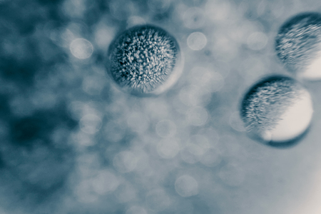 Air bubbles, underwater bubbles Abstract Background.の写真素材