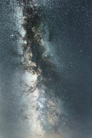 Starry sky with millions of stars, Milky Way galaxyの写真素材