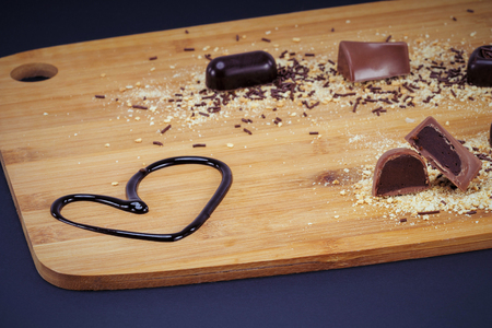 Handmade Chocolateの写真素材