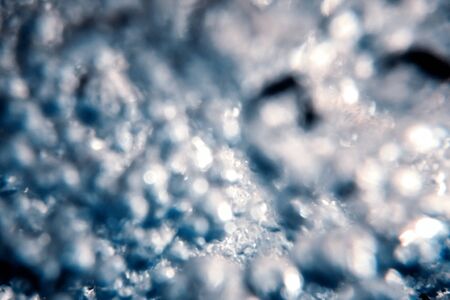 Air bubbles, underwater bubbles Abstract underwater background.の写真素材