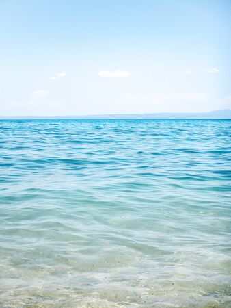 Tropical seascape. Sky and seaの写真素材