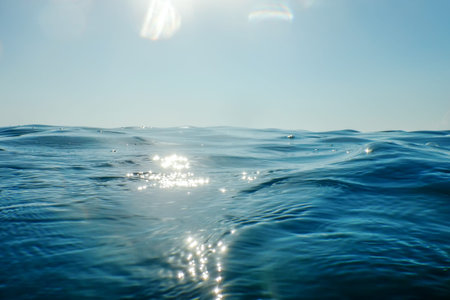 Ocean Water Surface, Ocean Water Background