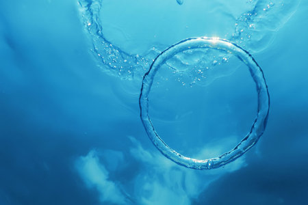 Bubble Ring Underwater, Ring Bubble.