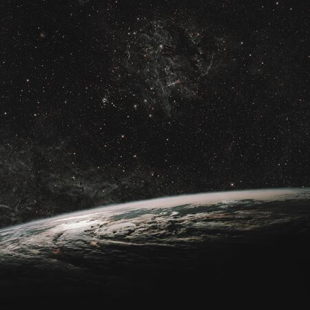 Earth and galaxy. Night Sky Space
Some        .の写真素材