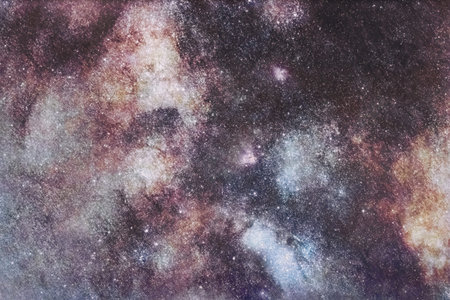 The Center of Milky Way Galaxy, Space Dust in the Universe
