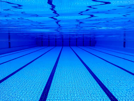 Swimming Pool Underwater Sport backgroundの写真素材