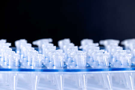 Science Plastic Test Centrifuge TubesÂ の写真素材