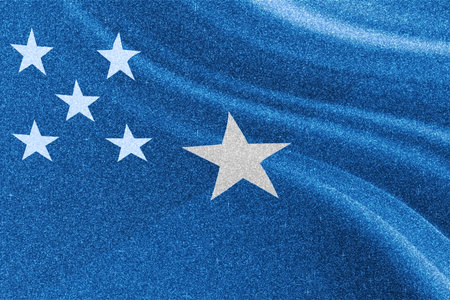Somalia glitter texture flag, national flag.の写真素材
