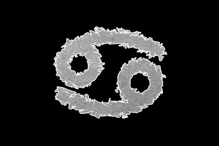 Cancer zodiac sign, Crab horoscope symbol