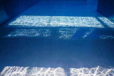 Stainless Steel Swimming Pool, Underwater View