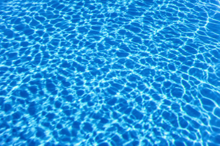 Blue Ripple Water Background,Â Swimming Pool Water Sun ReflectionÂ 