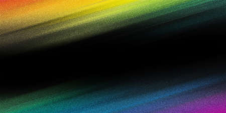 Multicolored abstract banner, glitter luxury background, Rainbow, Blackの写真素材