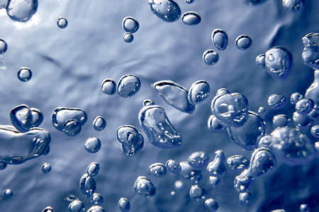 Air Bubbles, Underwater Bubbles Abstract Underwater Backgroundの写真素材