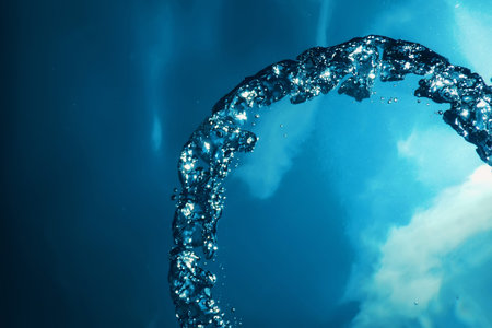 Bubble Ring Underwater, Ring Bubble.