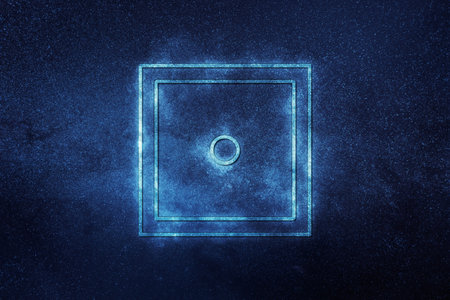 Dice at top, Die Symbol
