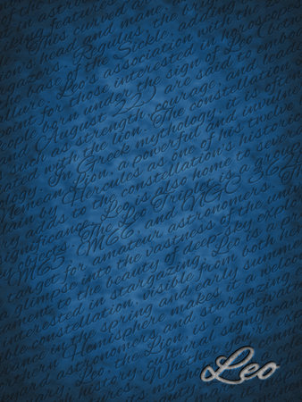 Leo Zodiac Sign, Leo Symbol Backgroundの写真素材