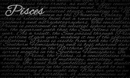 Pisces Zodiac Sign, Pisces Symbol BAckground