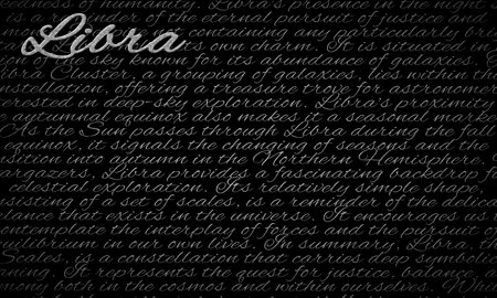 Libra Zodiac Sign, Libra Symbol Backgroundの写真素材