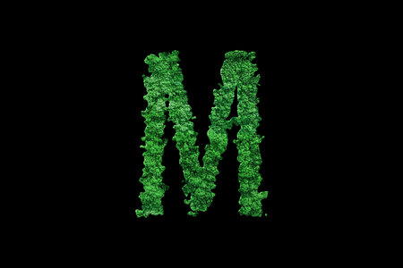 Mu sign. Mu letter, Greek alphabet Symbolの写真素材