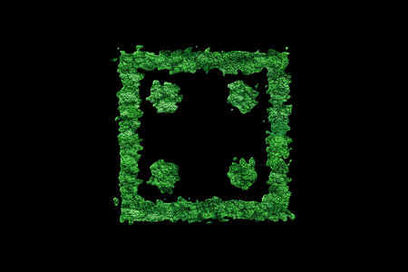 Dice Four at top, Die Symbolの写真素材