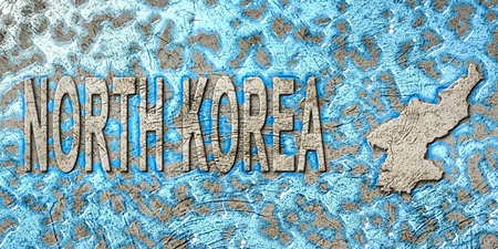 North Korea Water Management Concept, Environmental Strategyの写真素材