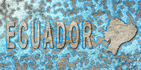 Ecuador Water Management Concept, Environmental Strategyの写真素材