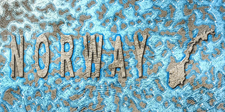 Norway Water Management Concept, Environmental Strategyの写真素材