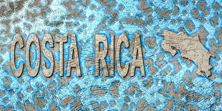 Costa Rica Water Management Concept, Environmental Strategyの写真素材