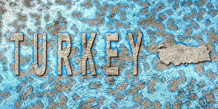 Turkey Water Management Concept, Environmental Strategyの写真素材