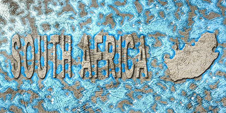 South Africa Water Management Concept, Environmental Strategyの写真素材