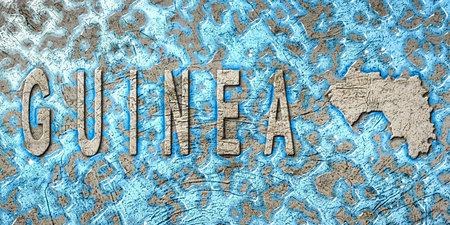 Guinea Water Management Concept, Environmental Strategyの写真素材