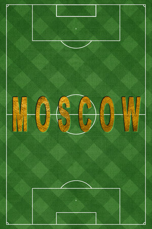 Moscow Tourism and travel, white backgroundの写真素材