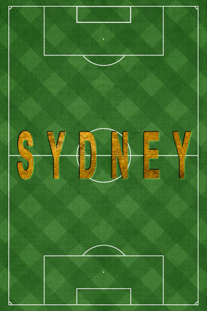 Sydney Tourism and travel, white backgroundの写真素材