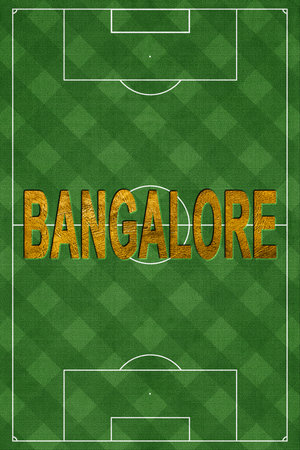 Bangalore Tourism and travel, white backgroundの写真素材