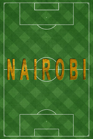 Nairobi Tourism and travel, white backgroundの写真素材