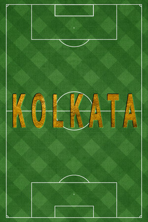 Kolkata Tourism and travel, white backgroundの写真素材