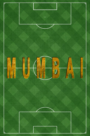 Mumbai Tourism and travel, white backgroundの写真素材