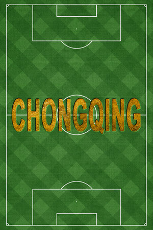 Chongqing Tourism and travel, white backgroundの写真素材