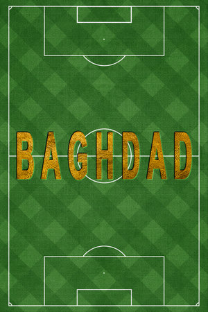 Baghdad Tourism and travel, white backgroundの写真素材