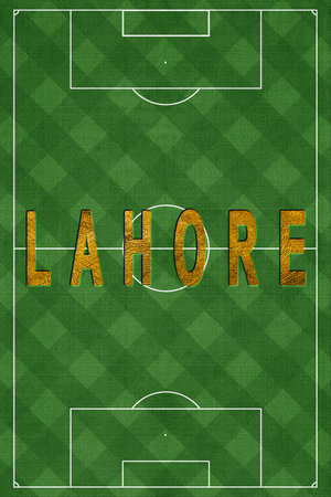 Lahore Tourism and travel, white backgroundの写真素材